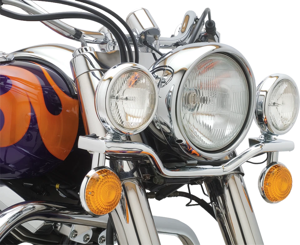 COBRA 04-0241 LIGHT BAR CHROME Fits YAM V STAR 1100 CLASSIC 99-09 - Imagem 1 de 1