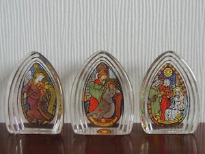 Wedgwood Ornamenti in vetro per l'anno di Natale (x3) - Foto 1 di 8