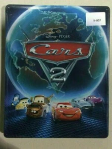 Cars 2  - Limited Edition Steelbook [3D - Blu-ray - DVD] AS IS!! K-007 - Picture 1 of 3
