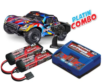 Traxxas Maxx Slash Rock N Roll Platin Combo TRX102076-4-RNR-PLATIN-COMBO  - Bild 1 von 4
