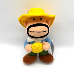 Nakajima Nitto Meiji Seika Uncle Carl Anime Toy Plush 1999 Tags Vintage Sega - Picture 1 of 6