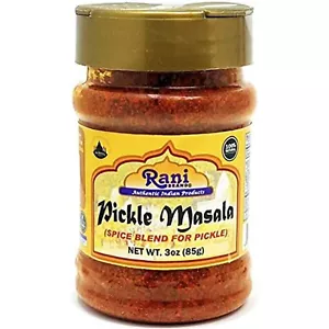 Rani Pickle (Achar) Masala Natural Indian Spice Blend 3oz (85g) PET Jar - Picture 1 of 7