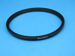 86mm to 82mm Stepping Step Down Ring Camera Filter Adapter Ring 86mm-82mm - Picture 1 of 2