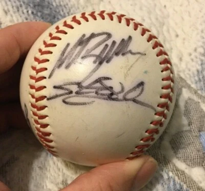 Washington Nationals signed baseball with 3-qty signatures - Image 1 of 4