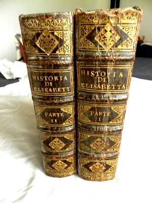 1693  Elisabeth Angleterre Histoire la vraie vie nombreux  portraits gravures . - Photo 1/4