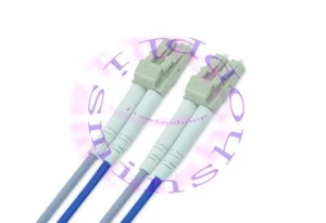 40M Armored Cable Fiber Patch Cord LC to LC UPC Pigtail Multi-Mode Cables Duplex - Afbeelding 1 van 1