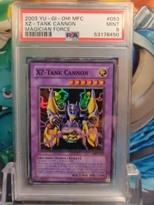 Yu-Gi-Oh! Magician's Force MFC-053 XZ-Tank Cannon PSA 9 MINT - Imagen 1 de 8