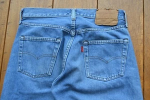Echte Vintage LEVIS 501 Jeans Made in USA Selvage Denim 1970er Jahre Knopfcode 524 - Bild 1 von 12