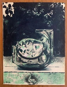 Graham Sutherland "La Roccia" Signed Lithograph 1972 - Picture 1 of 10