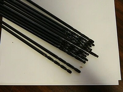 Hertel 0.199" Diam, 12" OAL Oxide HSS Aircraft Extension Drill Bit Qty 11 - Image 1 of 2