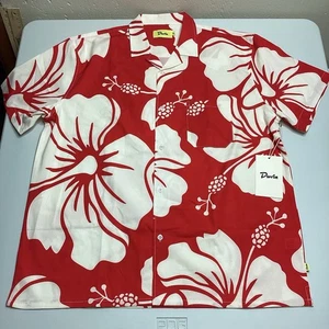 DUVIN Men’s NWT Trouble In Paradise Leisure Hawaiian Button Up Shirt XL - Picture 1 of 12