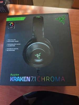 CUFFIE RAZER KRAKEN 7.1 CHROMA - Immagine 1 di 4