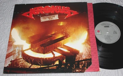 KROKUS - Hardware  (OG 1981 U.S. Ariola LP)  VG+ Vinyl - Image 1 of 3