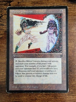 MTG Mirror Universe ⭐ENGLISH ⭐HP Legends ⭐10 REAL HQ PICS! ⭐Rare 1994 Magic - Image 1 of 4