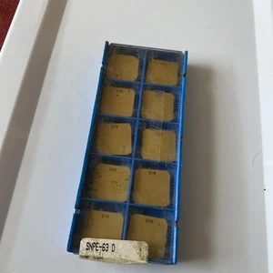 Qty.10 VALENITE Carbide Inserts SNPE-63 D V1N (I20) - Picture 1 of 3