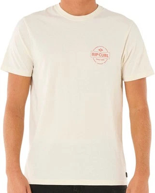 RIP CURL Shirt Tshirt Oberteil STAPLE T-Shirt 2025 bone Oberteil Top T-Shirt - Bild 1 von 4