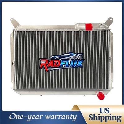 #CC762 All Aluminum Radiator Fits 1984-1988 87 Nissan 300ZX Z31 VG30 3.0L V6 Gas - Image 1 of 4