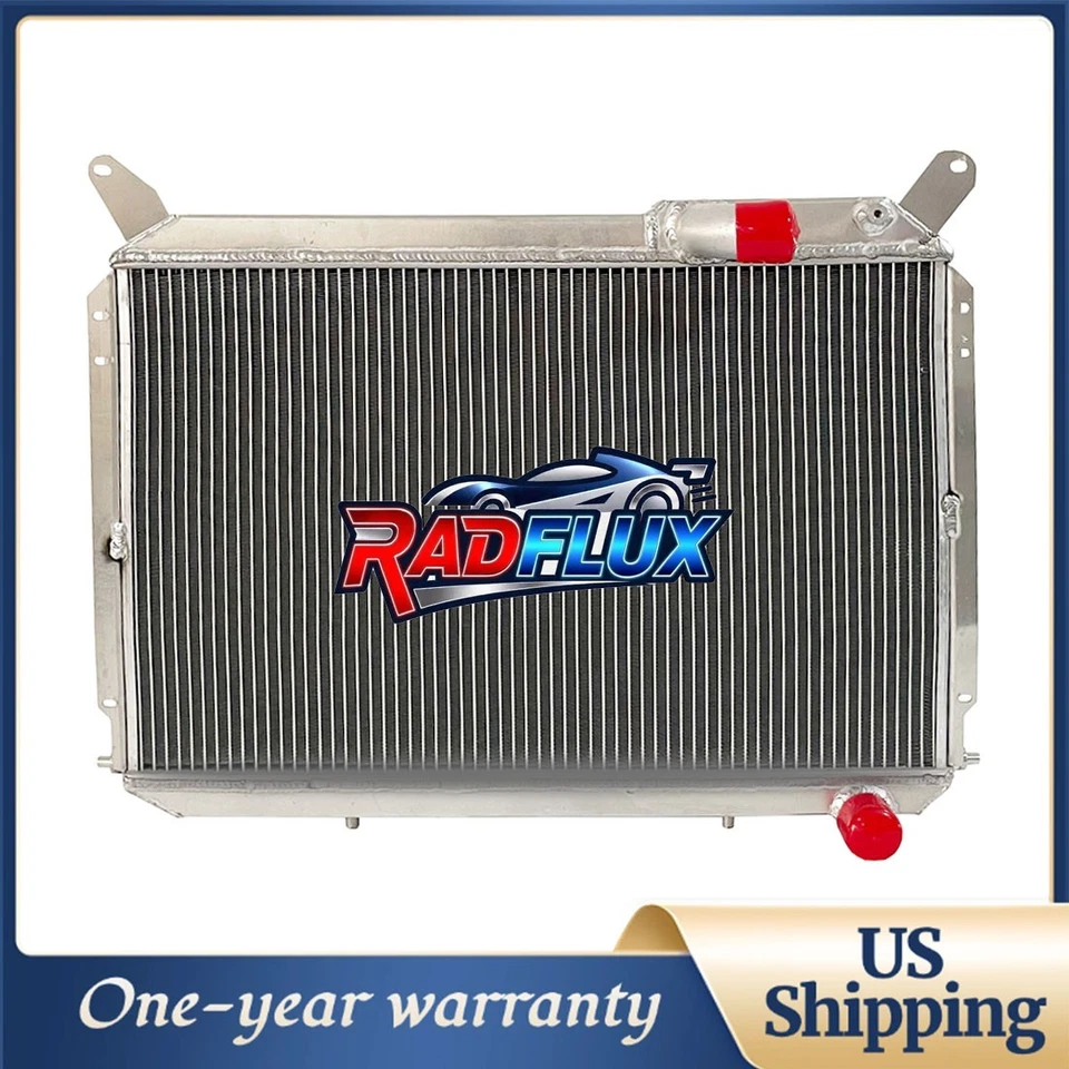 #CC762 All Aluminum Radiator Fits 1984-1988 87 Nissan 300ZX Z31 VG30 3.0L V6 Gas - Image 1 of 4