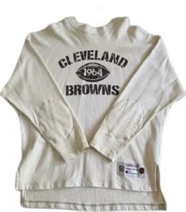 Sudadera vintage Cleveland Brown para hombre Champion de gran tamaño con coderas - - Imagen 1 de 9