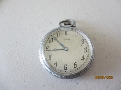 ANTIQUE 1904 WALTHAM A.W.W.CO BASE METAL 12J 17S MODEL 1894 ROYAL POCKET WATCH 3 - Image 1 of 4
