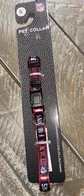 Atl Falcons Pets 1st Small NFL Breakaway Collar Ringing Bell Adjustable Cat Dog - Image 1 of 4