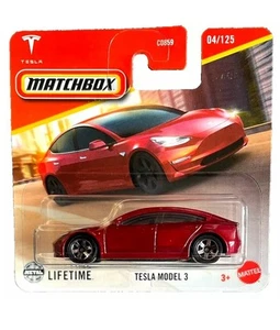 Matchbox Tesla Model 3 4/125 2025 1:64 Modellauto Kinder Spielzeug Elektro - Bild 1 von 1