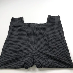 Chico's 3r US 16 (Passform 36W 26L) Rayon High Rise Pull On Hose grau Hahnentritt - Bild 1 von 9