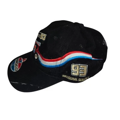 Gorra de béisbol Dale Earnhardt Jr 93 Amoco temporada inaugural carreras sombrero Nascar DEFECTOS Foto 1 de 4