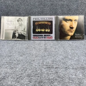 Phil Collins CD Lot 3 Serious Hits Live But Seriously Going Back Atlantic Rock P - Picture 1 of 11