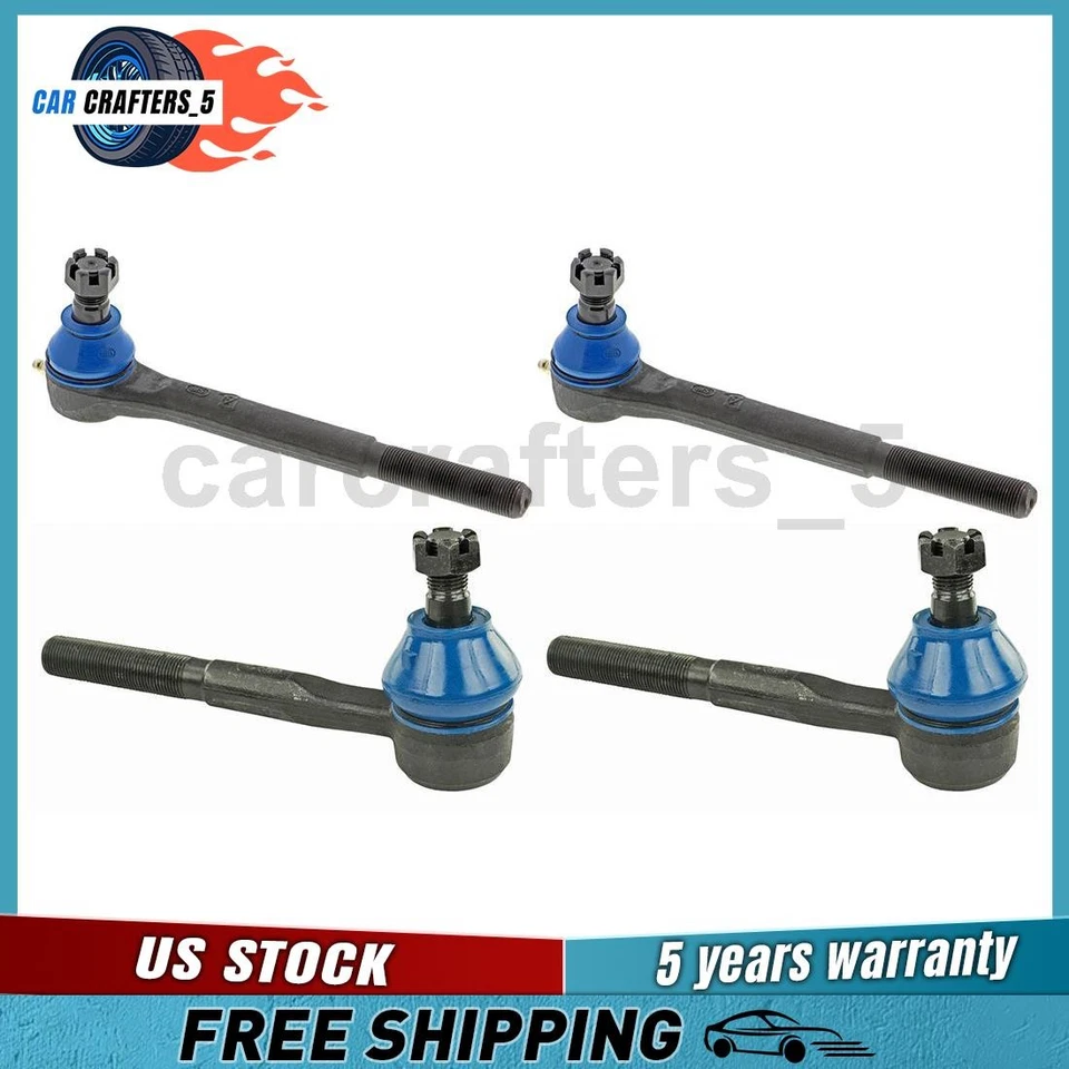 Mevotech Front Inner Front Outer Tie Rod End For 1975 1976 GMC G25 7.4L - Image 1 of 4