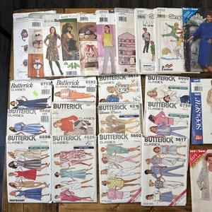 Lot Of 200+ Vintage Uncut Sewing Patterns Mix McCall's Simplicity Butterick - #7 - Picture 1 of 10