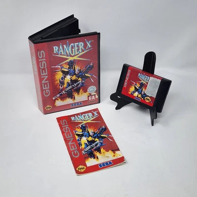 Ranger X (Sega Genesis) CIB Complete  Authentic & Tested - Image 1 of 4