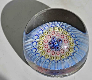 Antique H G Richardson Old English Millefiori Paperweight - Picture 1 of 12