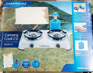 Campingaz Camping Cook CV – 2-flammiger Gaskocher für Kartuschen, 3,6 kW - Bild 1 von 3