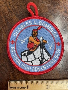75th Boy Scouts of America BSA Patch Charles Sommers Alta Avventura Base - Foto 1 di 4