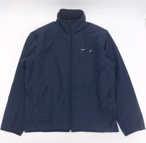 Vintage Nike Athletic Department Reversible Jacket Navy Men’s Size Large - Picture 1 of 13
