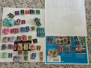 Great Britain:  Queen Elizabeth stamp collection  TX - Picture 1 of 17