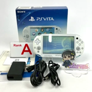 Sony PlayStation PS Vita PCH-2000 Light Blue Console Box set Rank A 1DayShip 633 - Picture 1 of 20