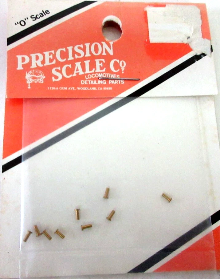 O SCALE PRECISION SCALE CO.  BRASS SCREWS - Image 1 of 1