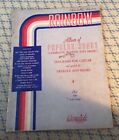 Vintage Piano Music Booklet: Rainbow Album Of Popular Songs 1941