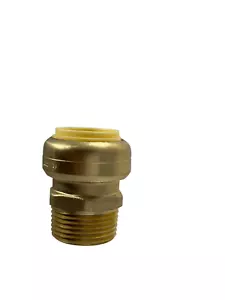 5 Pcs. 1 Inch Push Fit Male Adapter, 1 Inch Push to Connect Male NPT Adapter - Picture 1 of 7