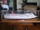 Carnival Fantasy Cruise Ship Model, REPLICA, WITH DISPLAY CASE