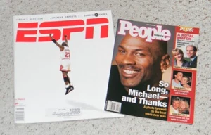 ESPN 6/29 1998 & People Weekly Jan 1999 - Michael Jordan Magazines - Picture 1 of 1