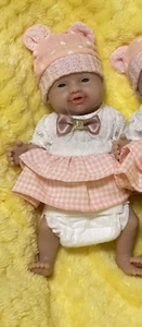 7 inch Mini Full Body Silicone Baby Doll only 1 - Picture 1 of 15