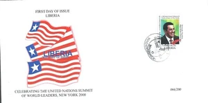 FDC Cover #066 USA UN World Leaders MNH Venezuela President Hugo Rafael Chavez - Picture 1 of 2