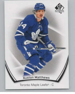 2021-22 SP Authentic #88 Auston Matthews  Toronto Maple Leafs V100675 - Image 1 of 3
