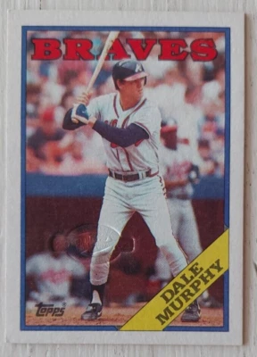 Dale Murphy 2003 Topps All-Time Fan Favorites-Vintage Embossed Buybacks 1988 #90 - Image 1 of 3