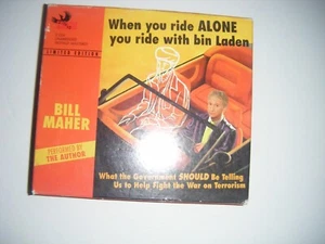 When You Ride Alone You Ride with Bin Laden by Bill Maher CD AudioBook - Picture 1 of 1