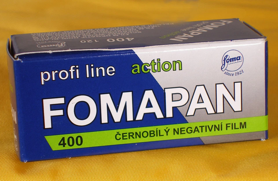 FOMA Pan 400 120 1 Película Formato Medio - Imagen 1 de 1