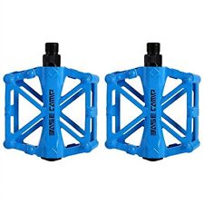 Bike Bicycle Alloy Pedals MTB Road Bike Bicycle BMX Ultralight Race, blue